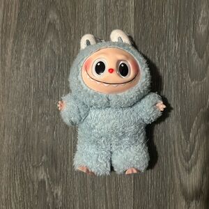 Pop Mart Blue Plush Monster Toy